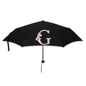 Buchstabe G - Regenschirm (klein) - Schwarz - Vorne