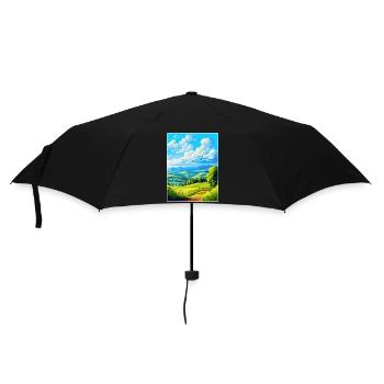 Upper Palatinate Germany Vintage Travel Poster WPA - Umbrella (small) - black - Front