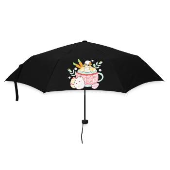 BOW Oster-Chibi-Pokal - Regenschirm (klein) - Schwarz - Vorne