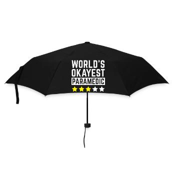 Welt Okayest Sanitäter - Regenschirm (klein) - Schwarz - Vorne