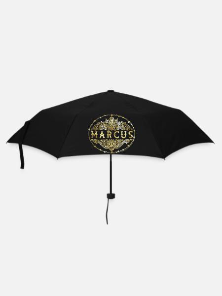 Marcus - Regenschirm (klein) - Schwarz