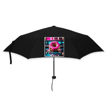 Donut 2 - Regenschirm (klein) - Schwarz - Vorne