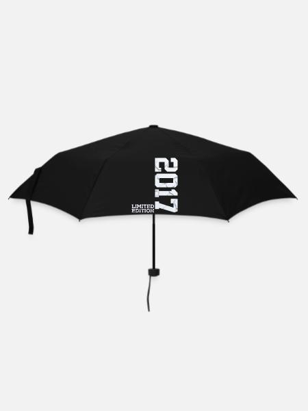 9. GEBURTSTAG LIMITED EDITION 2017 - Regenschirm (klein) - Schwarz