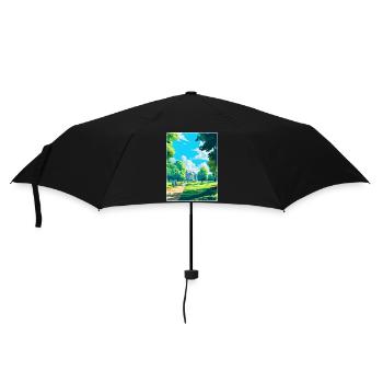 Hyde Park Londres Angleterre Royaume-Uni Affiche de voyage Souvenir - Parapluie standard - noir - Devant