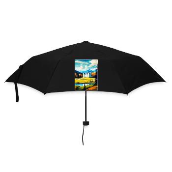 Blair Castle Scotland Uk Vintage Travel Poster WPA - Umbrella (small) - black - Front