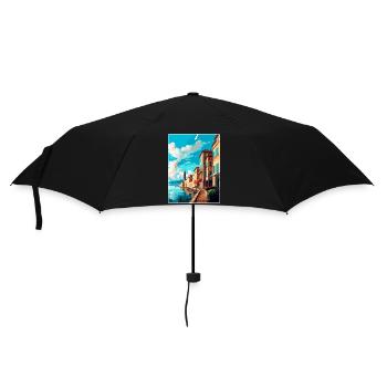Bayonne France Affiche de voyage vintage Souvenir WPA - Parapluie standard - noir - Devant
