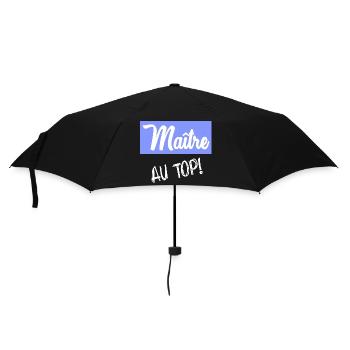 MASTER. MASTER. THANK YOU - Umbrella (small) - black - Front