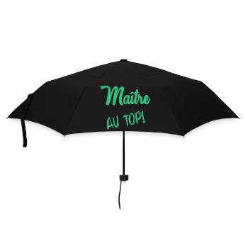 MASTER. THANK YOU. THANK YOU, MASTER. MASTER. MASTER GIFT - Umbrella (small) - black - Front