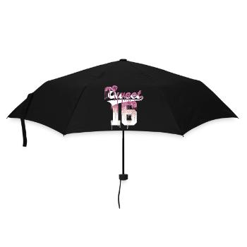 SWEET 16 FINALLY 16TH BIRTHDAY - Umbrella (small) - black - Front