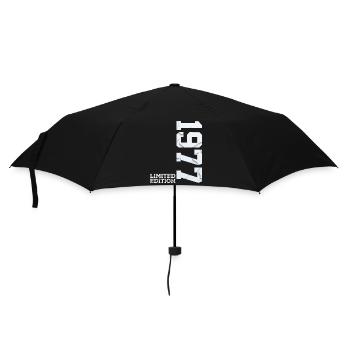 49TH BIRTHDAY LIMITED EDITION 1977 - Umbrella (small) - black - Front