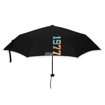49TH BIRTHDAY LIMITED EDITION 1977 - Umbrella (small) - black - Front