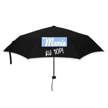 MAMIE. FÊTE DES MÈRES. BONNE FÊTE MAMIE. JE T'AIME - Parapluie standard - noir - Devant