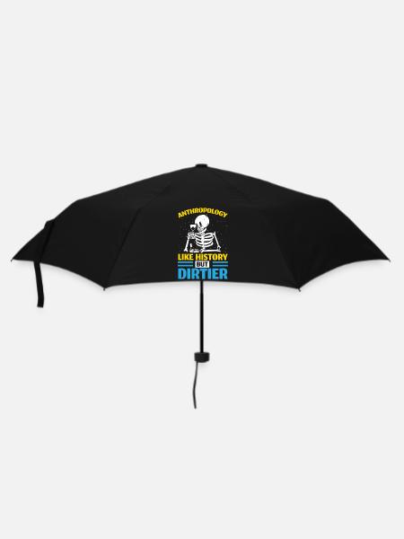 Anthropologie Wie Geschichte, aber schmutziger - Regenschirm (klein) - Schwarz