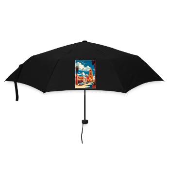 Guadalajara Dekoration Vintage Reiseposter WPA - Regenschirm (klein) - Schwarz - Vorne