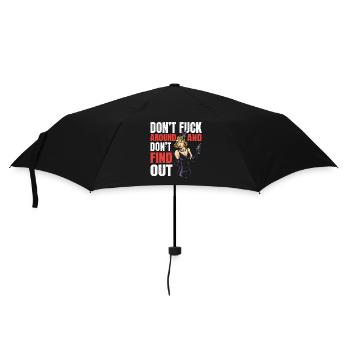 Zweite Änderung Waffenrechte 2. Änderung Amerika - Regenschirm (klein) - Schwarz - Vorne