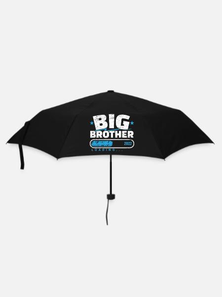 Großer Bruder 2022 Loading - Regenschirm (klein) - Schwarz