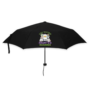 Unheimliche Gleichungen Gespenstische Reckonings H - Regenschirm (klein) - Schwarz - Vorne