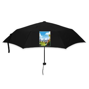 Ottawa Kanada Vintage Reiseposter WPA Souvenir - Regenschirm (klein) - Schwarz - Vorne