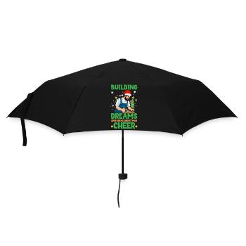 Jingle Bells Gesunde Zähne schwillt an Zahnarzt Za - Regenschirm (klein) - Schwarz - Vorne