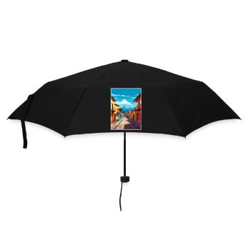 Santa Elena Costa Rica Vintage Reiseposter WPA - Regenschirm (klein) - Schwarz - Vorne