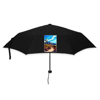 Catalina State Park Arizona Vintage Reiseposter - Regenschirm (klein) - Schwarz - Vorne