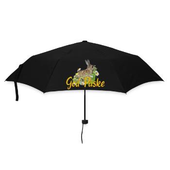 God Paske Frohe Ostern - Regenschirm (klein) - Schwarz - Vorne