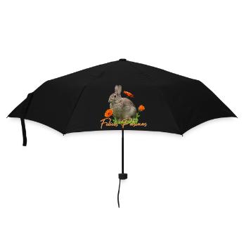 felices pascuas - Regenschirm (klein) - Schwarz - Vorne