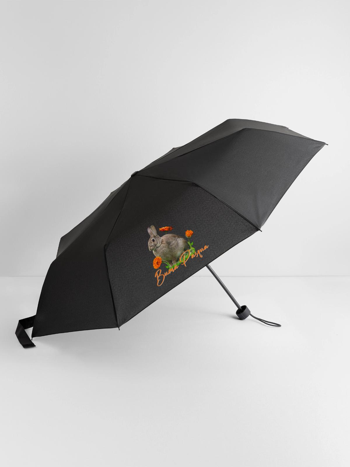 buona pasqua - Regenschirm (klein) - Schwarz - Vorne