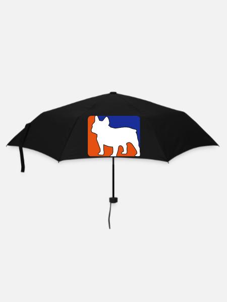french bulldog1 - Regenschirm (klein) - Schwarz