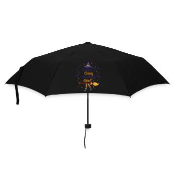 Creepin' It Classy Schaurig-schönes Halloween - Regenschirm (klein) - Schwarz - Vorne