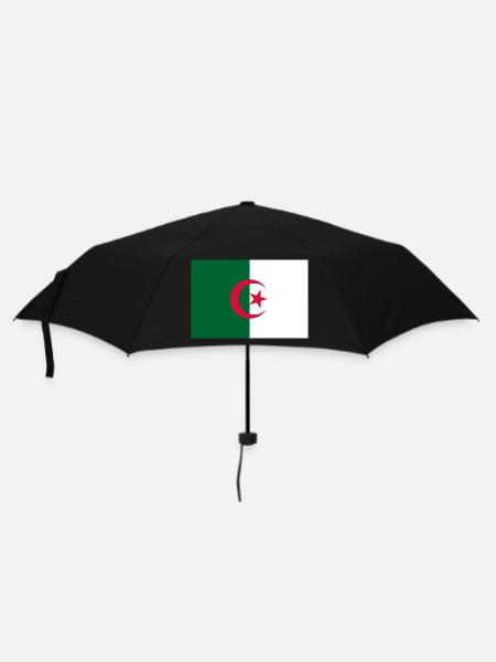 Algerien - Regenschirm (klein) - Schwarz