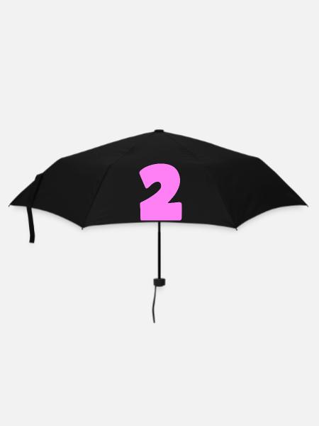 2 - Regenschirm (klein) - Schwarz