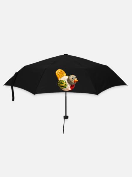 Ptaszek_SpokoLoko - Regenschirm (klein) - Schwarz