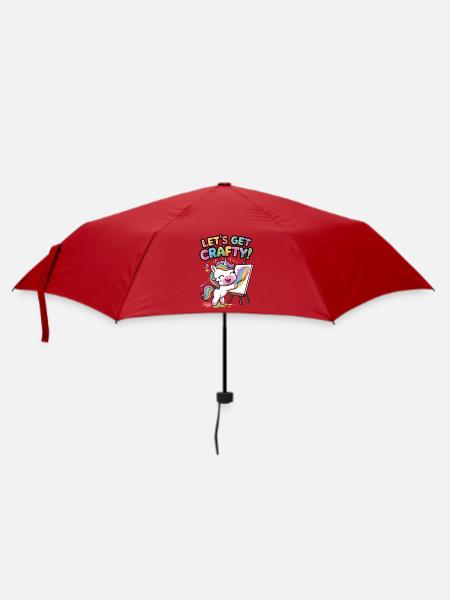 Lass uns kreativ werden! - Regenschirm (klein) - Rot