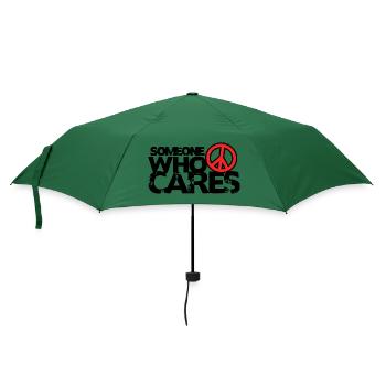 Someone Who Cares - Regenschirm (klein) - Flaschengrün - Vorne