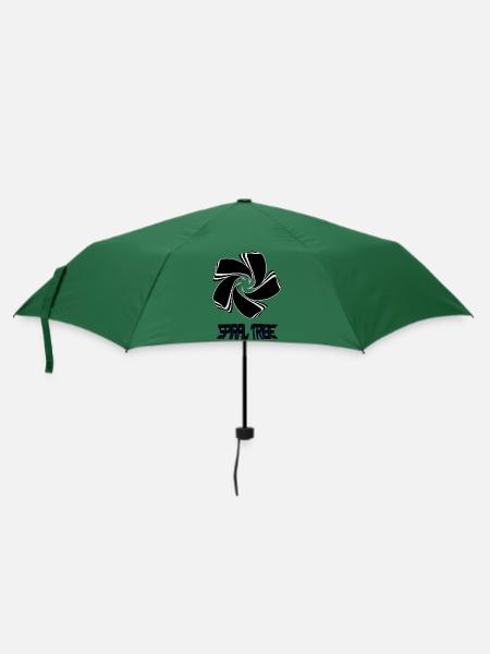 Spiral Tribe - Umbrella (small) - bottlegreen