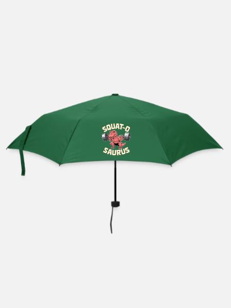 Squat-O Saurus - Regenschirm (klein) - Flaschengrün