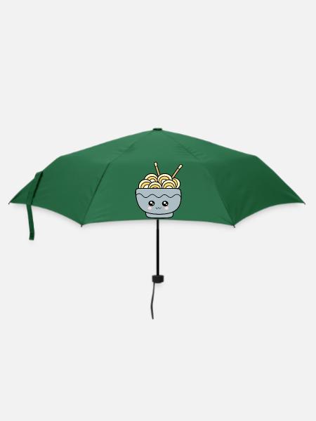 Ramen Noodles Japan Cuisine - Umbrella (small) - bottlegreen