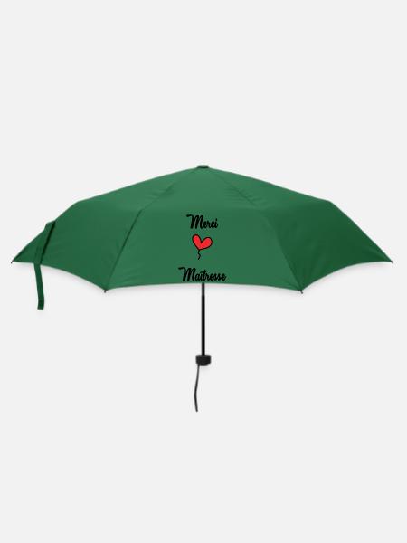 MERCI. MAÎTRESSE - Parapluie standard - vert bouteille