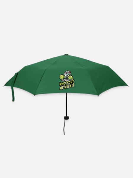 Knockout To The - Umbrella (small) - bottlegreen