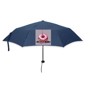 Donut 1 - Regenschirm (klein) - Navy - Vorne