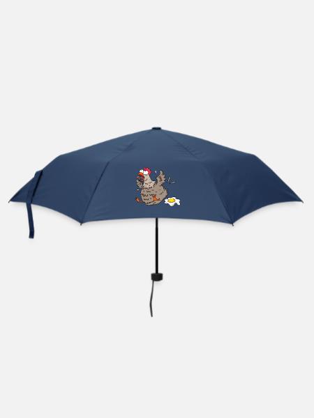 Poulet drôle - Parapluie standard - marine