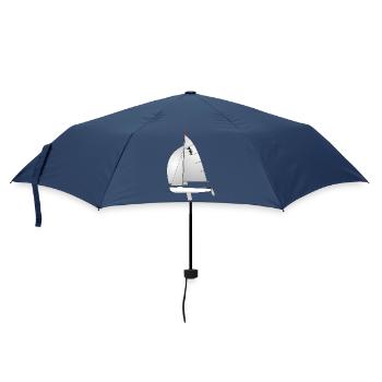420er Riss - Regenschirm (klein) - Navy - Vorne