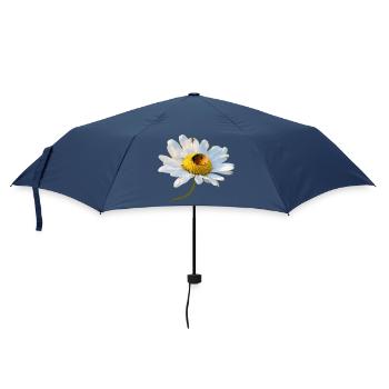 Margerite Marienkäfer - Regenschirm (klein) - Navy - Vorne
