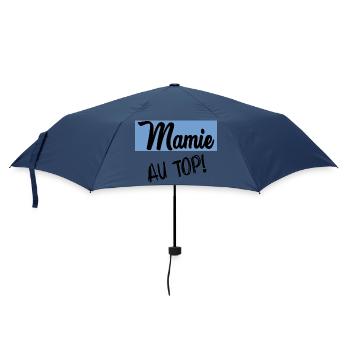 OMA. MUTTERTAG. ALLES GUTE ZUM GEBURTSTAG OMA. ICH LIEBE DICH - Regenschirm (klein) - Navy - Vorne