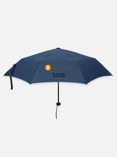 Fixthemoney - Regenschirm (klein) - Navy