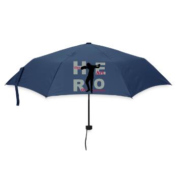 hero guitar - Regenschirm (klein) - Navy - Vorne