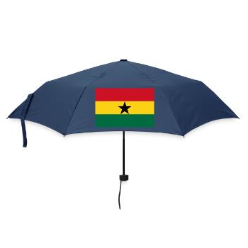 Ghana - Regenschirm (klein) - Navy - Vorne