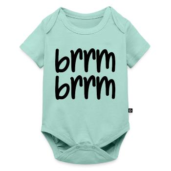 brrm brrm - Baby Premium short-sleeve bodysuit - mint  - Front