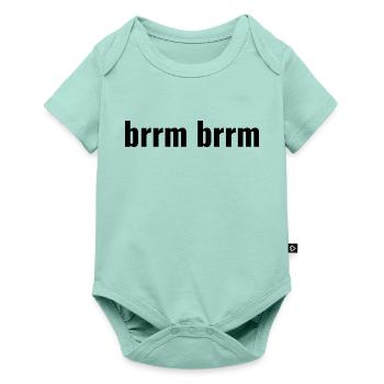 brrm brrm - Baby Premium short-sleeve bodysuit - mint  - Front